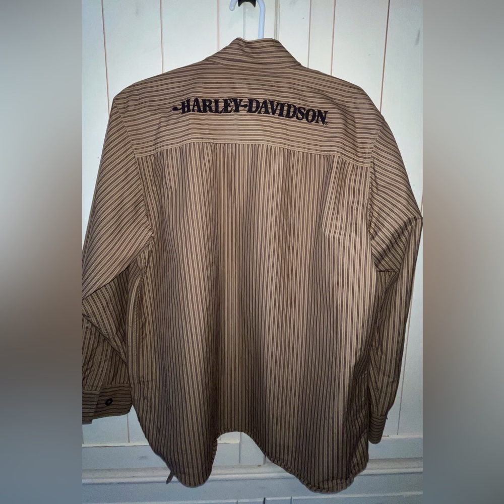 Harley Davidson Mens Button‎ Down Size L